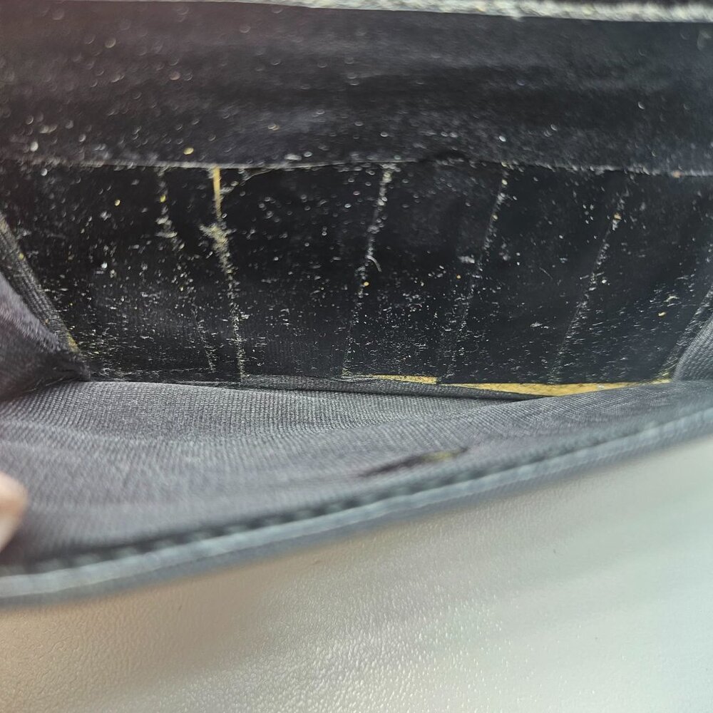 Authentic Prada Black Nylon and Leather Trifold Wallet - Picture 7 of 7
